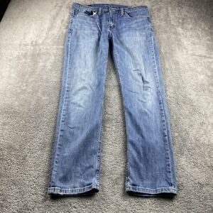 Levis 511 Slim Fit Jeans Mens 34x30 Blue Medium Wash Low Rise